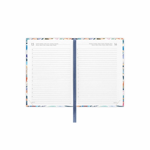 Agenda diária A6 2027 Legami Travel Stickers "Every Journey Tells a Story" com elástico