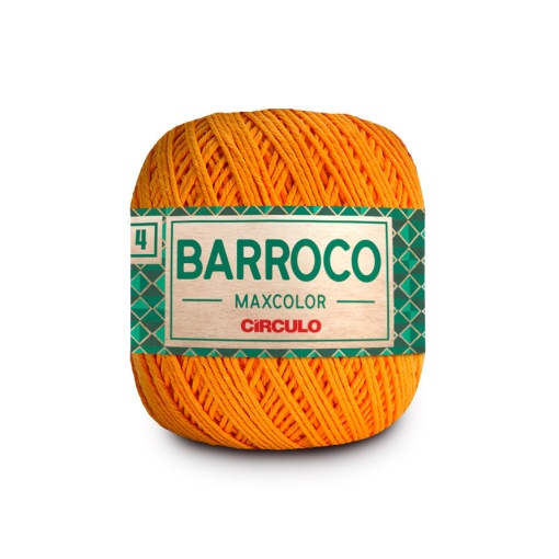 Fio de crochet Círculo Barroco Maxcolor 4 200g dark cheddar 4131
