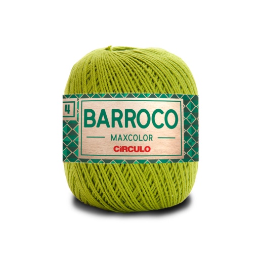 Fio de crochet Círculo Barroco Maxcolor 4 200g pistache 5800