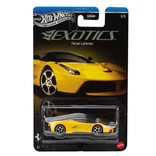 Hot Wheels Silver Series Exotics Ferrari LaFerrari Mattel GDG44/JKX80