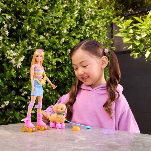 Barbie Pets Skating and Running Dog Mattel JMJ43/JMJ44