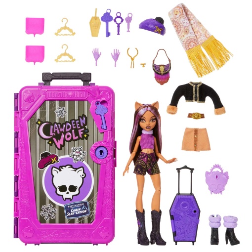 Monster High Skulltimate Secrets Clawdeen Wolf Mattel JMG64/JMG65