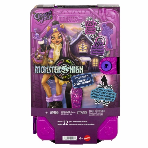 Monster High Skulltimate Secrets Clawdeen Wolf Mattel JMG64/JMG65