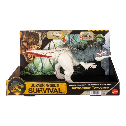 Jurassic World Survival destruidores gigantes Torvosaurus 35cm Mattel JGB92/JKL88