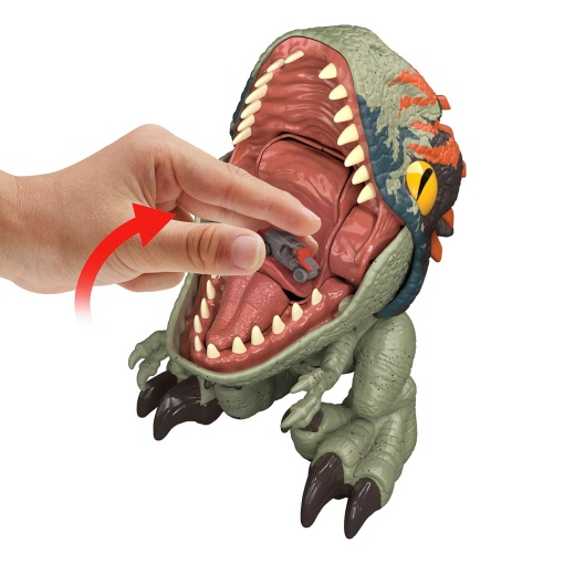 Jurassic World devorador feroz Velociraptor 18cm Mattel JKG86
