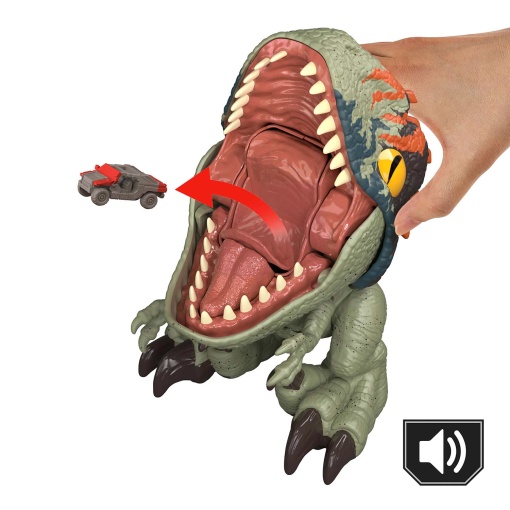 Jurassic World devorador feroz Velociraptor 18cm Mattel JKG86