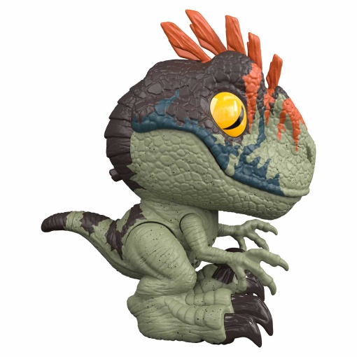 Jurassic World devorador feroz Velociraptor 18cm Mattel JKG86