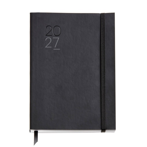 Weekly agenda A5 2027 Miquelrius Plus Luxor black