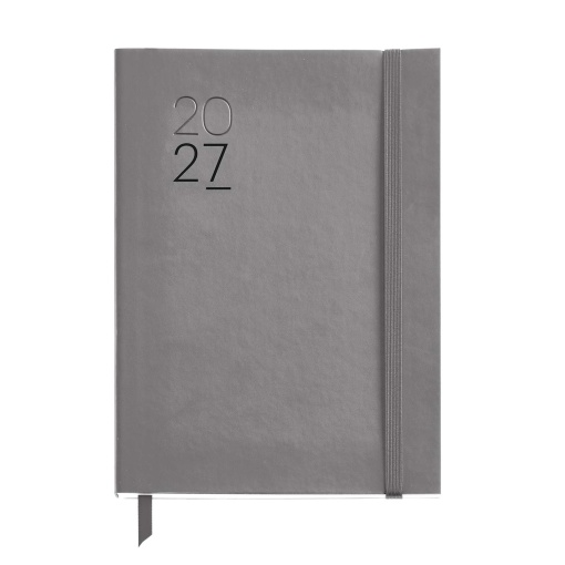 Weekly agenda A5 2027 Miquelrius Plus Luxor gray