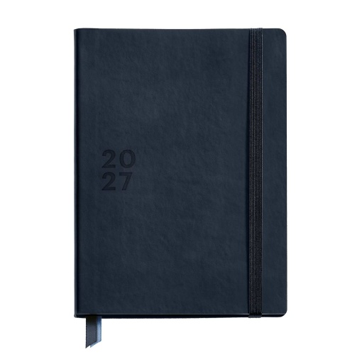 A5 2027 Daily Planner Miquelrius Plus Back to Basics Blue