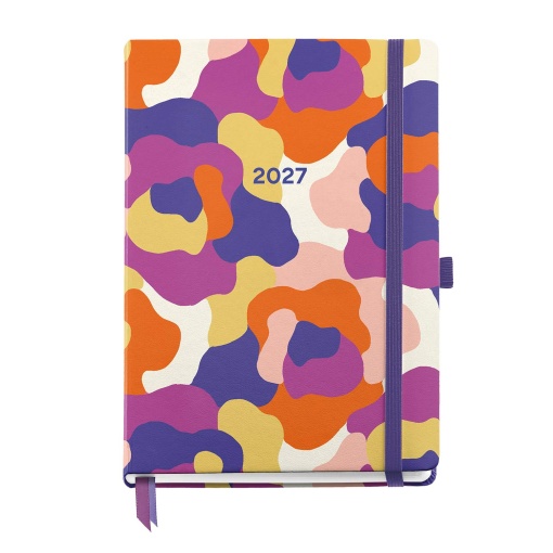 Agenda diária A5 2027 Miquelrius Plus Gráfica Camuflage
