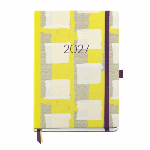 Agenda semanal A5 2027 Miquelrius Plus Gráfica Squares