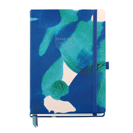 Agenda diária A5 2027 Miquelrius Plus Gráfica Blue Sea