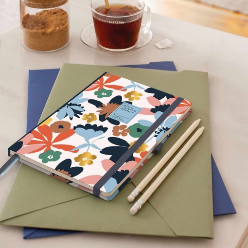 Agenda semanal A5 2027 Miquelrius Plus Natura Coloured Field