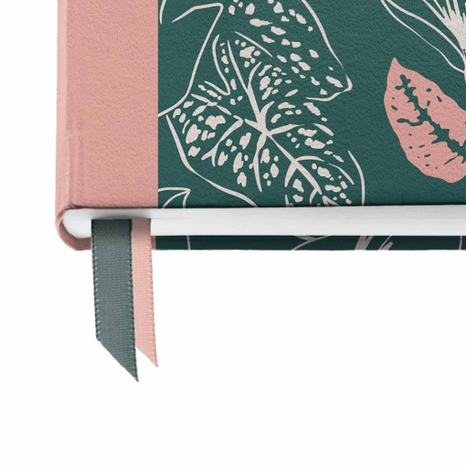A5 2027 Daily Planner by Miquelrius Plus, Natura Green Line
