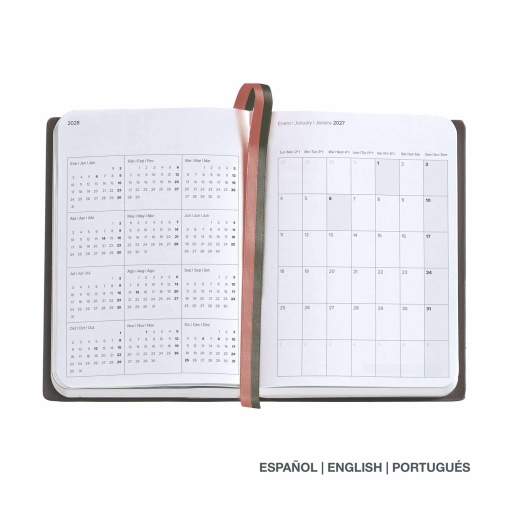 Agenda semanal 122x168mm 2027 Miquelrius Journal Natura Cherries