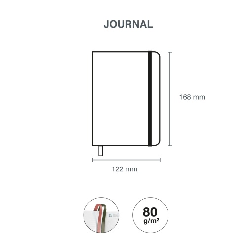 Agenda semanal 122x168mm 2027 Miquelrius Journal Natura Cherries