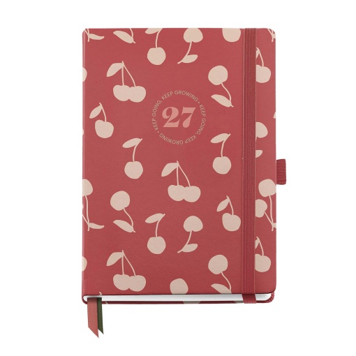Agenda diária 122x168mm 2027 Miquelrius Journal Natura Cherries