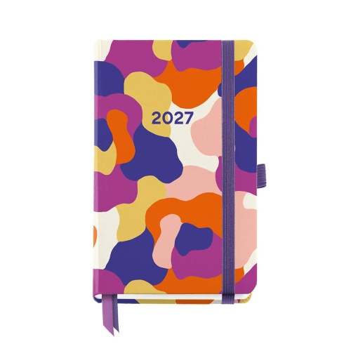 Agenda semanal A6 2027 Miquelrius Gráfica Camuflage