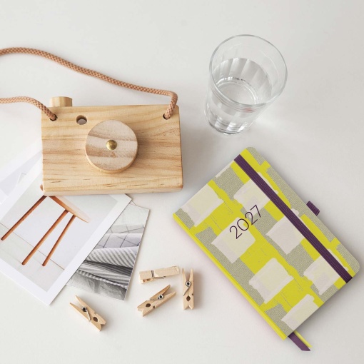 Agenda semanal A6 2027 Miquelrius Graphic Squares