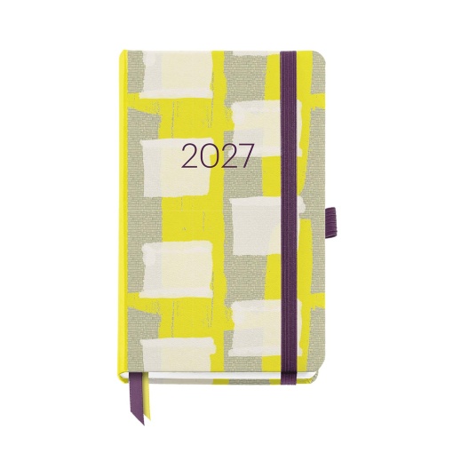 Agenda diária A6 2027 Miquelrius Passport Gráfica Squares