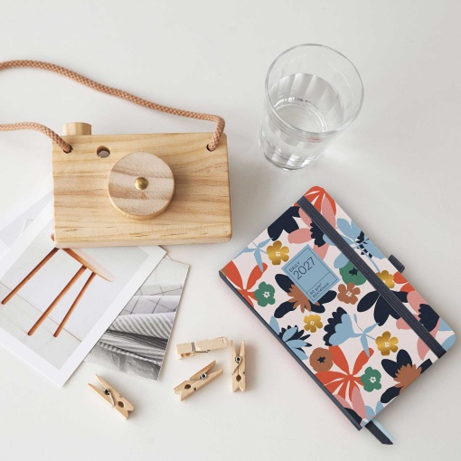 Agenda semanal A6 2027 Miquelrius Natura Coloured Fields