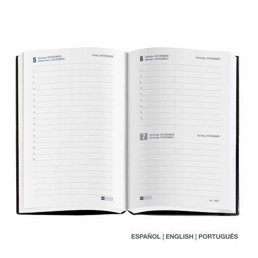 Agenda diaria A6 2027 de Miquelrius Natura Green Line