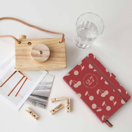 Agenda semanal A6 2027 Miquelrius Natura Cherries
