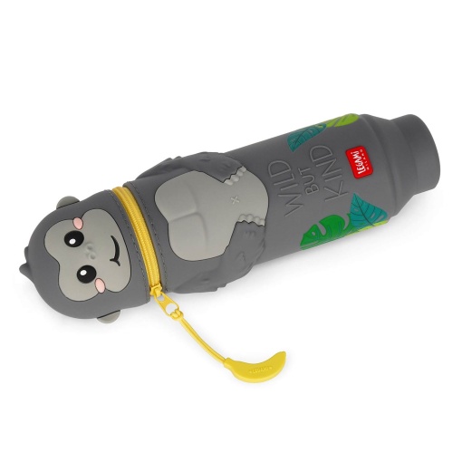 Estojo de silicone 2 em 1 Legami Kawaii Gorilla "Wild But Kind" 26
