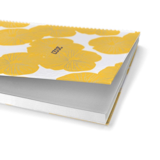 Weekly agenda 117x182mm 2027 spiral Miquelrius Activa Natura Golden Leaf