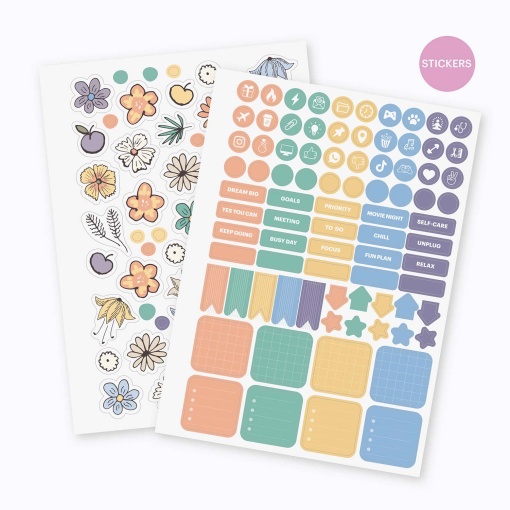 A5 2027 Spiral Weekly Planner, Miquelrius Plus Trends Liberty Cream