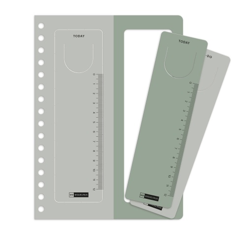 Weekly planner A5 2027 spiral bound Miquelrius Plus Back to Basics green