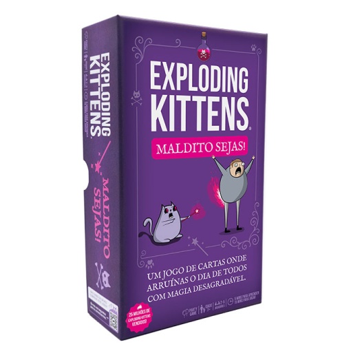 Exploding Kittens - Maldito Sejas Mebo (versão portuguesa)