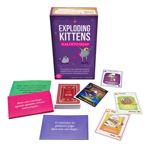 Exploding Kittens - Maldito Sejas Mebo (versão portuguesa)