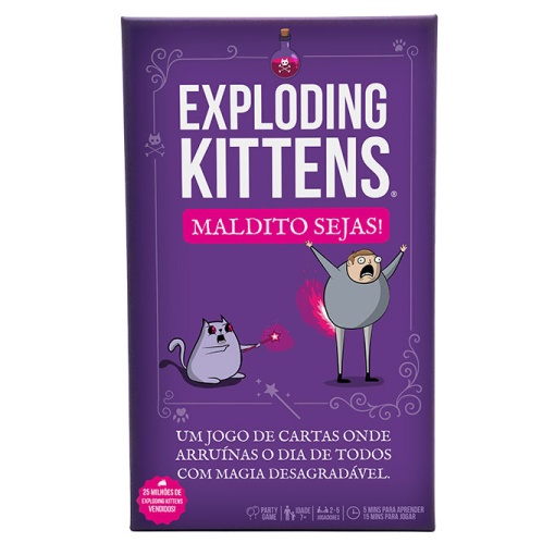Exploding Kittens - Maldito Sejas Mebo (versão portuguesa)