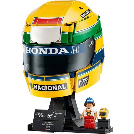Casco de Ayrton Senna de LEGO Editions 43024