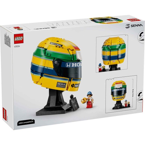 Casco de Ayrton Senna de LEGO Editions 43024
