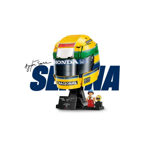 Casco de Ayrton Senna de LEGO Editions 43024