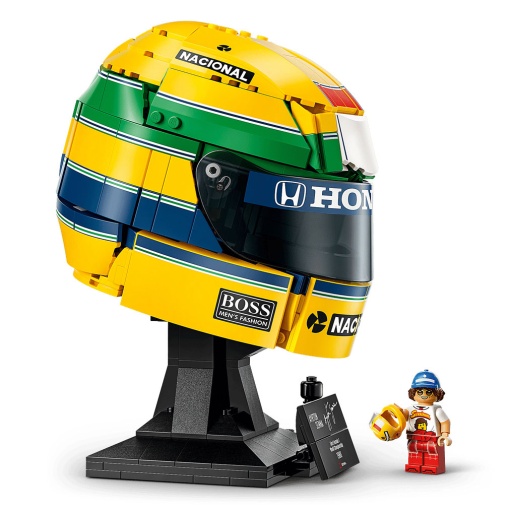 Casco de Ayrton Senna de LEGO Editions 43024