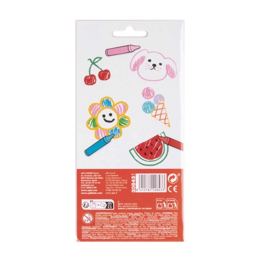 Apli Kids sticker designs (1 sheet)
