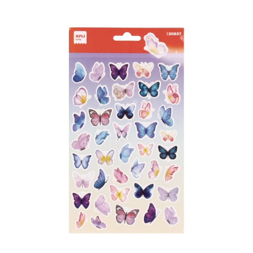 Autocolantes Apli Kids maxi borboletas (1 folha)