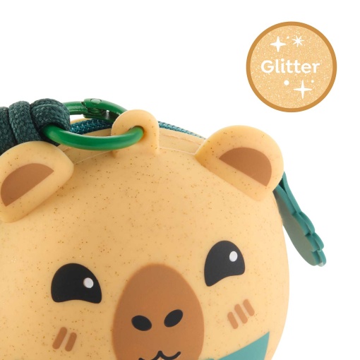 Monedero de silicona Miquelrius Back2Fun Xmas Time Capybara (en blíster)