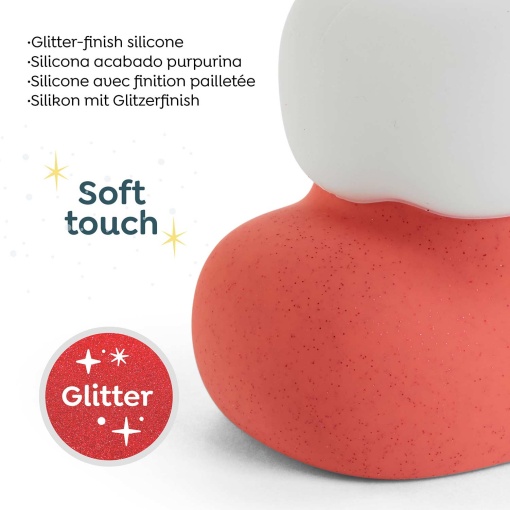 Mini luz de presença em silicone Miquelrius Back2Fun Xmas Time bota