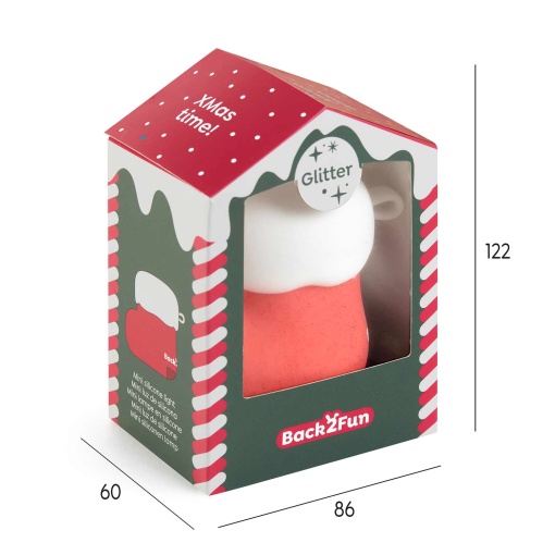 Mini luz de presença em silicone Miquelrius Back2Fun Xmas Time bota