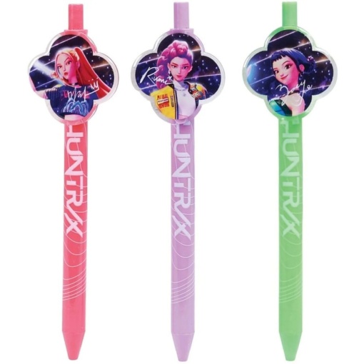 K-Pop Demon Hunters Ballpoint Pen Set (3 units)