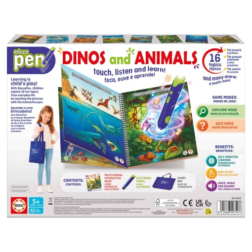 Educa Pen - dinos e animais Educa