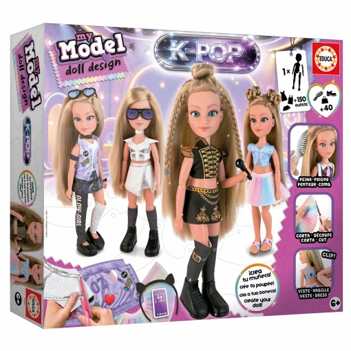 My Model Doll Design K-Pop Educa