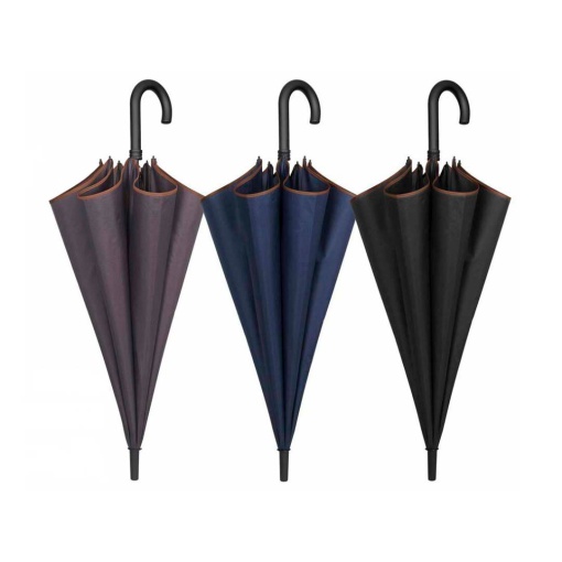 Guarda-chuva automático 65cm liso colors sortido