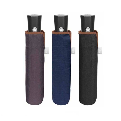 Automatic shrinking umbrella, 54cm, plain, assorted colors.