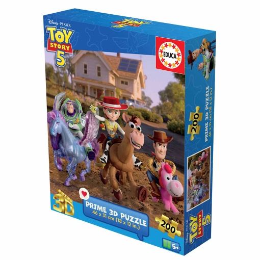 Educa 200-piece Prime 3D Lenticular Puzzle by Disney Pixar Toy Story 5